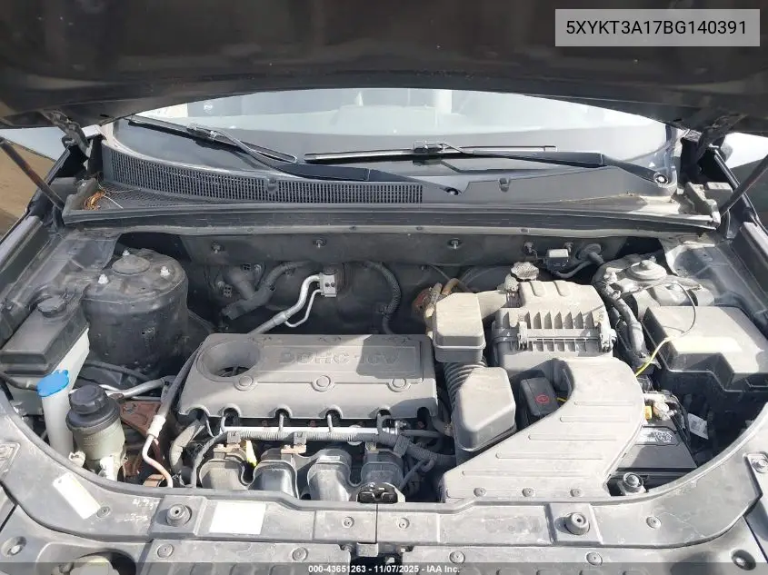 5XYKT3A17BG140391 2011 Kia Sorento Lx