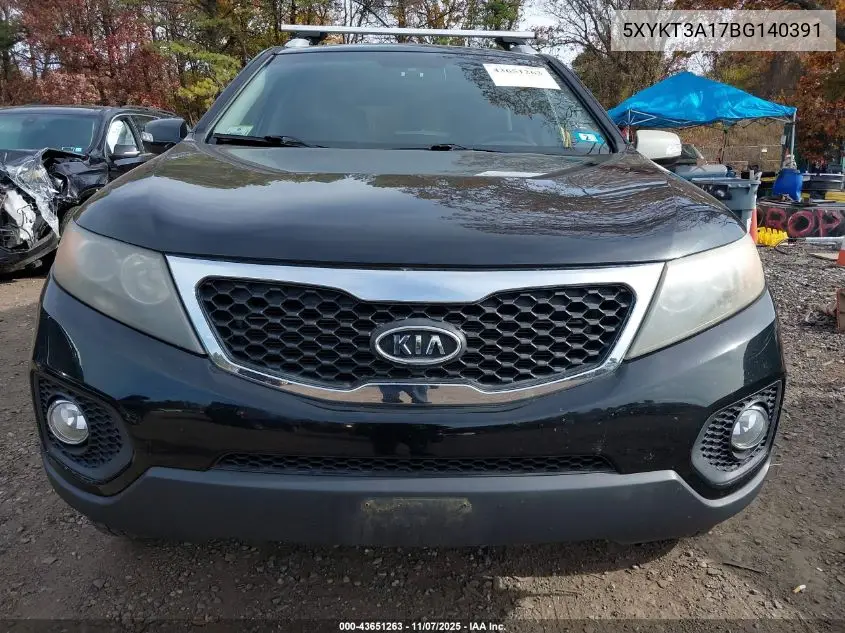 5XYKT3A17BG140391 2011 Kia Sorento Lx