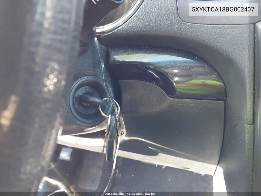 5XYKTCA18BG002407 2011 Kia Sorento Lx