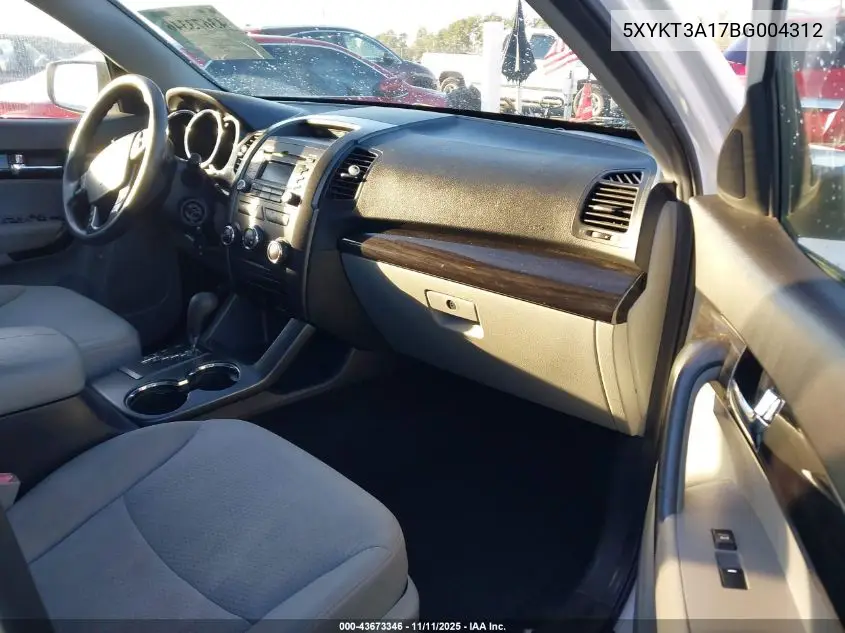 5XYKT3A17BG004312 2011 Kia Sorento Lx