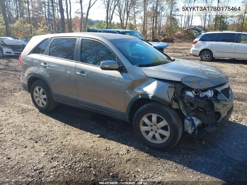 5XYKT3A17BG175464 2011 Kia Sorento Lx