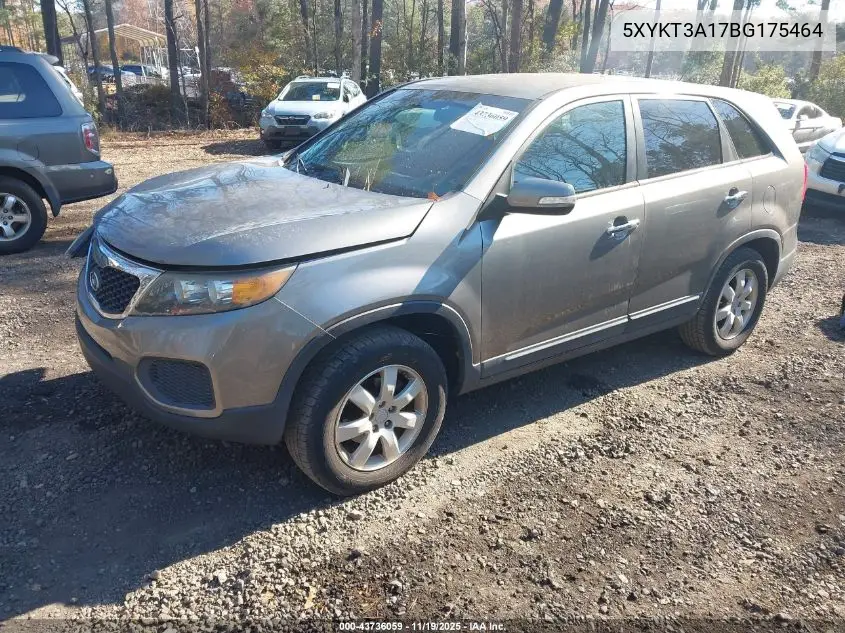 5XYKT3A17BG175464 2011 Kia Sorento Lx