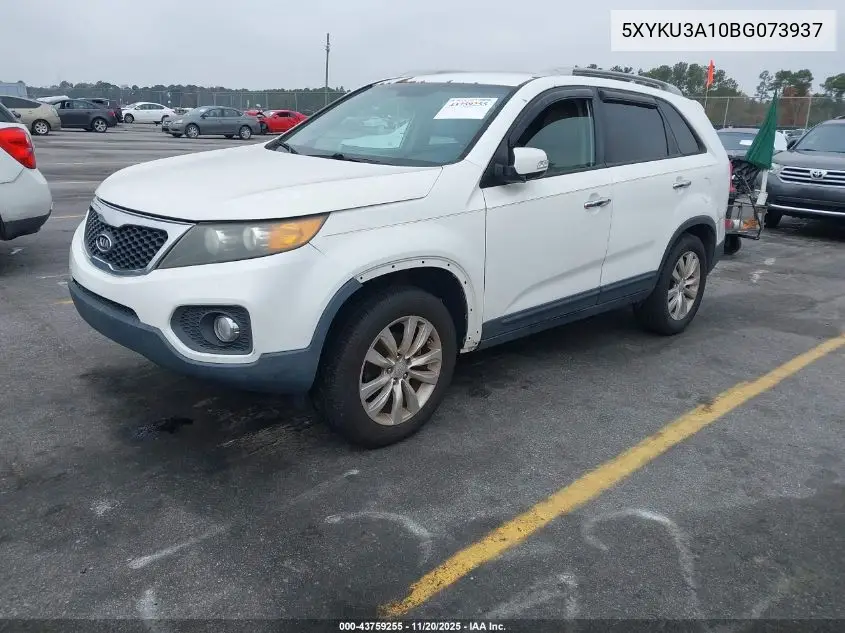 5XYKU3A10BG073937 2011 Kia Sorento Ex