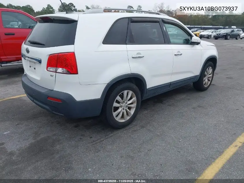 5XYKU3A10BG073937 2011 Kia Sorento Ex