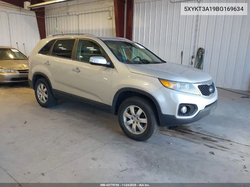 5XYKT3A19BG169634 2011 Kia Sorento Lx