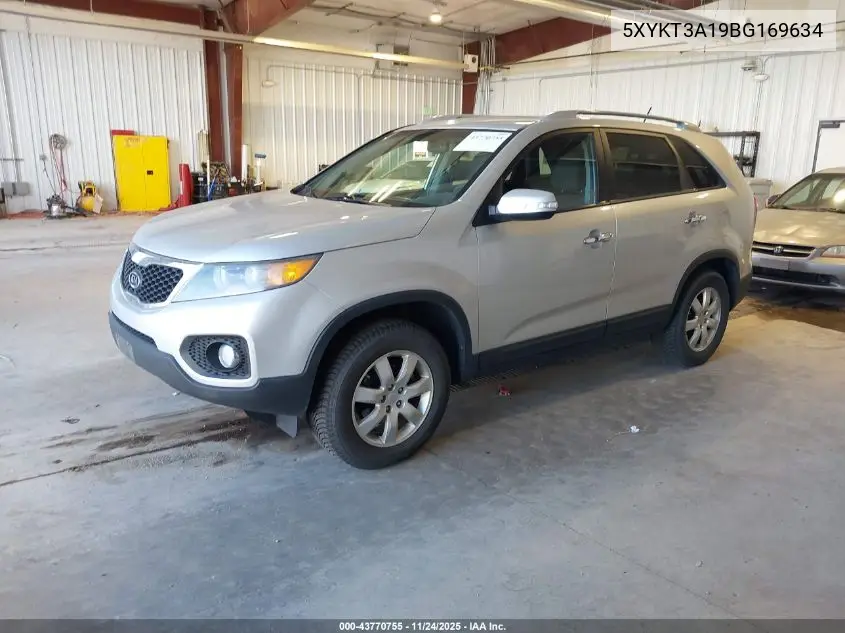 5XYKT3A19BG169634 2011 Kia Sorento Lx