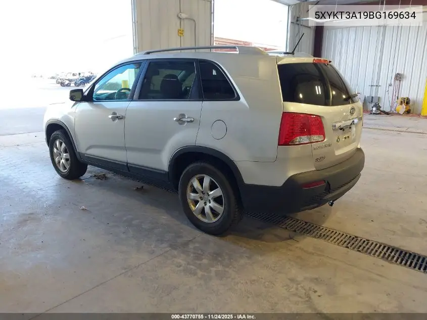 5XYKT3A19BG169634 2011 Kia Sorento Lx