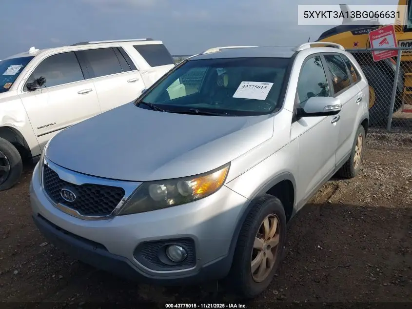 5XYKT3A13BG066631 2011 Kia Sorento Lx