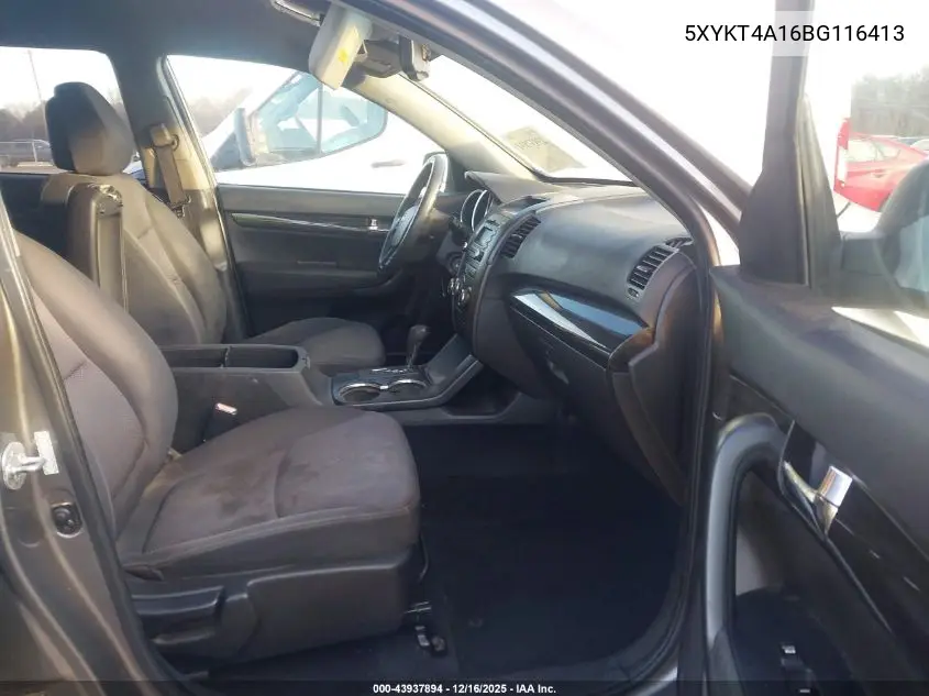5XYKT4A16BG116413 2011 Kia Sorento Lx