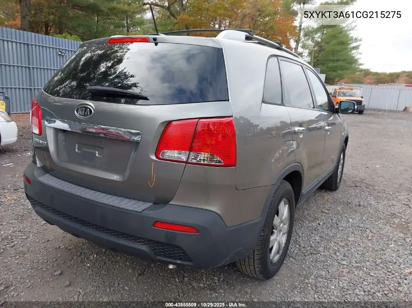 5XYKT3A61CG215275 2012 Kia Sorento Lx
