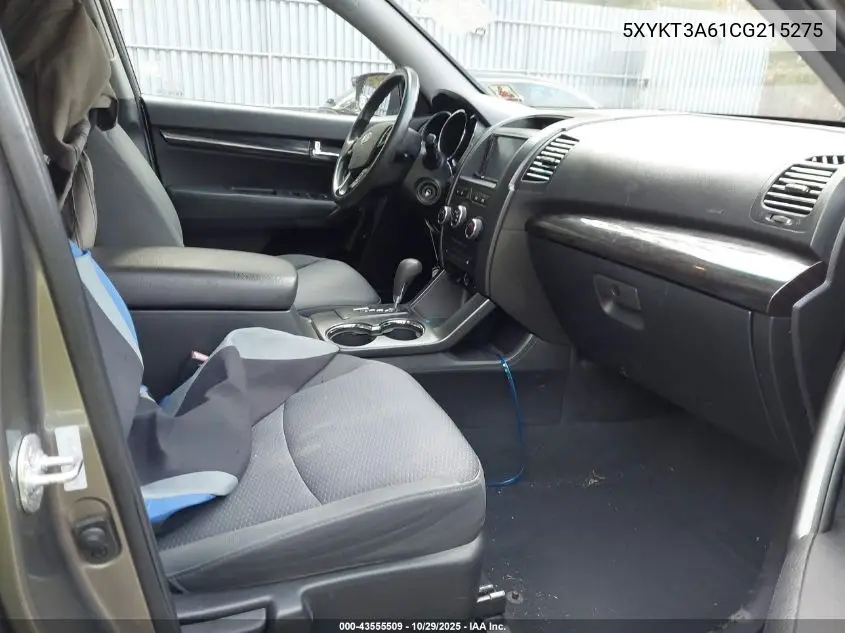 5XYKT3A61CG215275 2012 Kia Sorento Lx