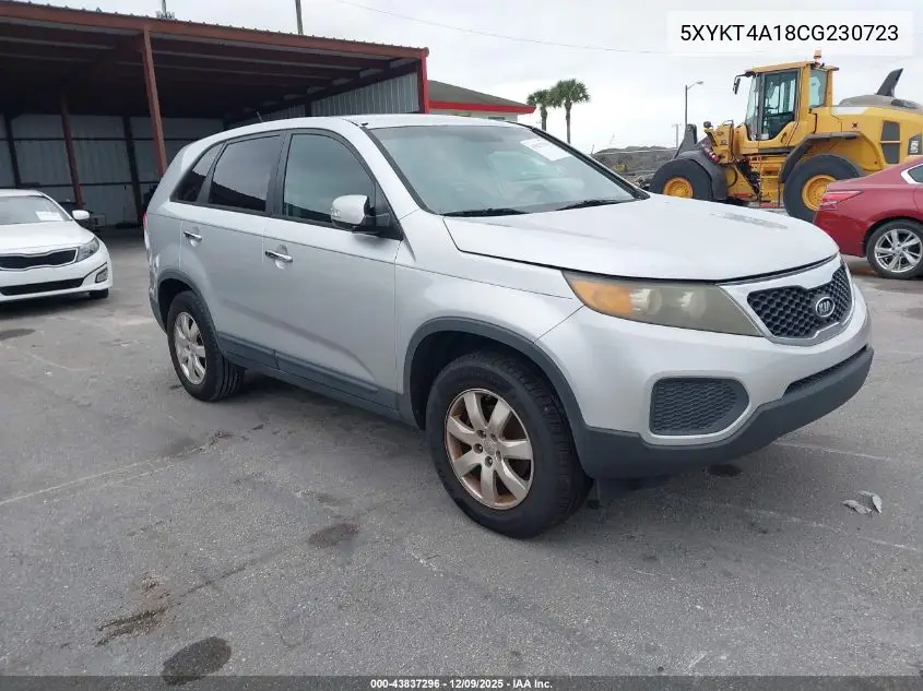 5XYKT4A18CG230723 2012 Kia Sorento Lx