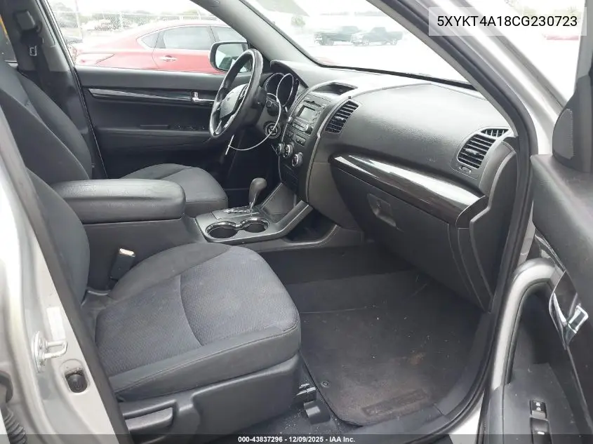 5XYKT4A18CG230723 2012 Kia Sorento Lx
