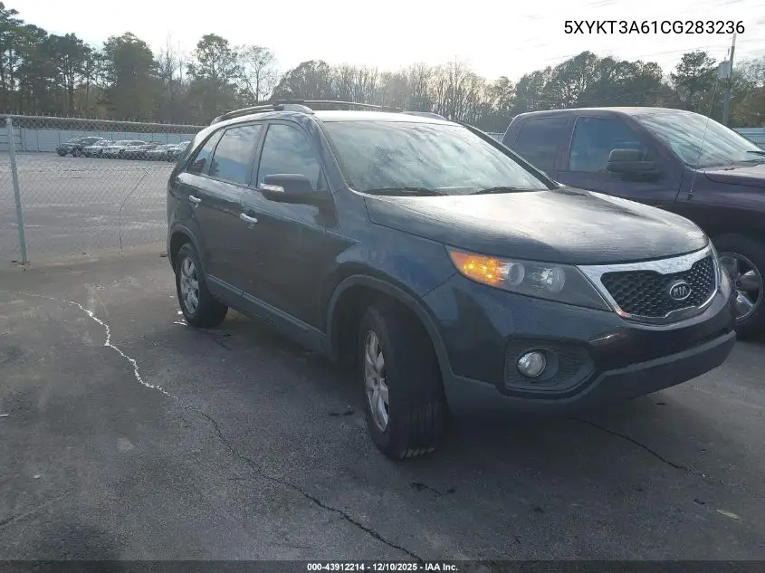 5XYKT3A61CG283236 2012 Kia Sorento Lx