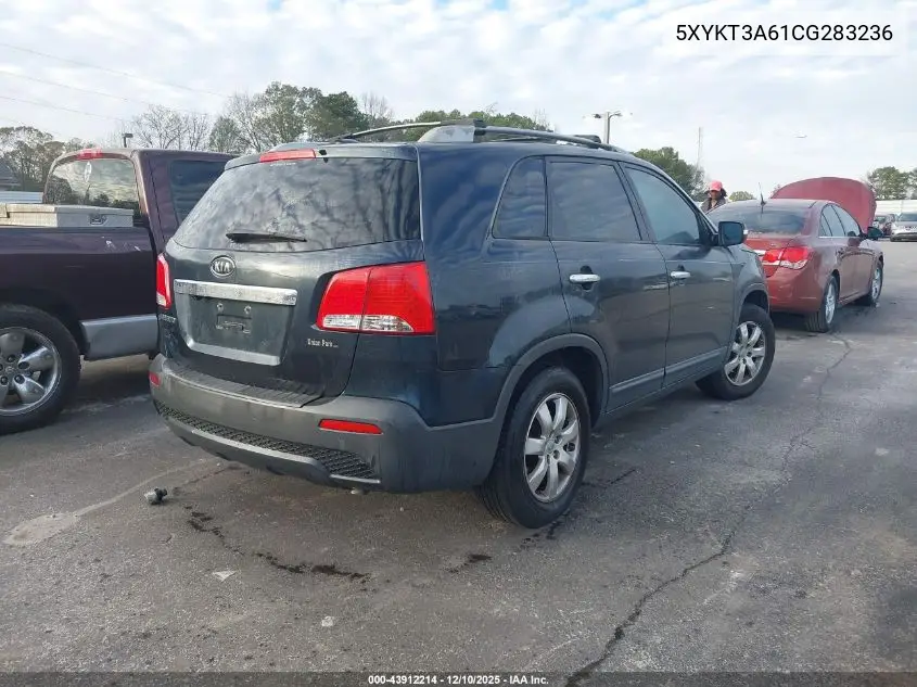 5XYKT3A61CG283236 2012 Kia Sorento Lx