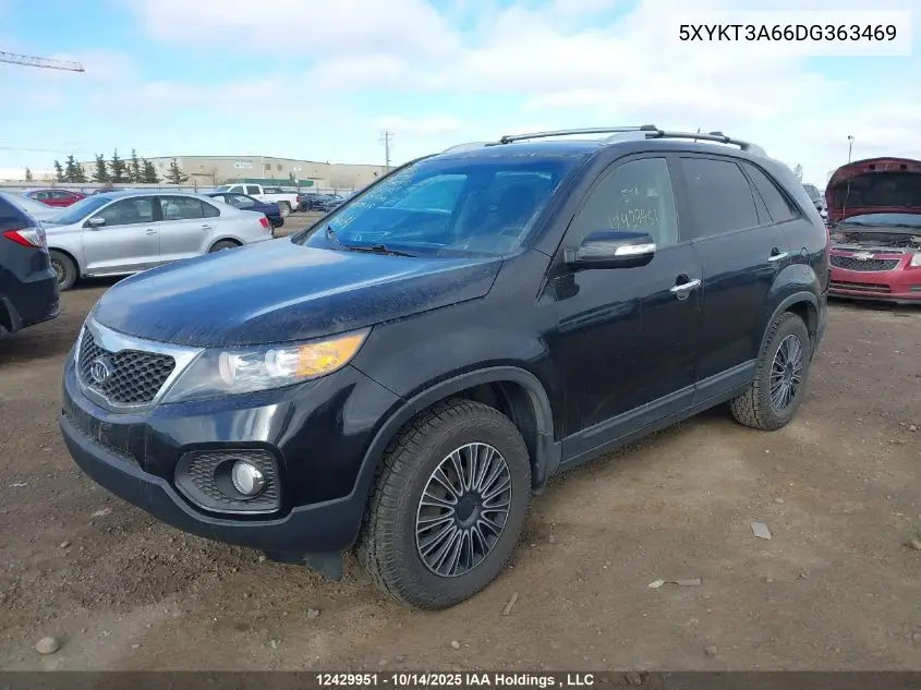5XYKT3A66DG363469 2013 Kia Sorento Lx