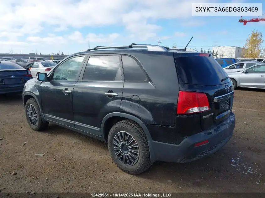 5XYKT3A66DG363469 2013 Kia Sorento Lx