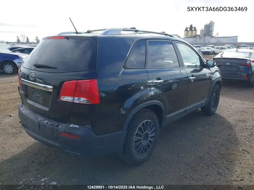 5XYKT3A66DG363469 2013 Kia Sorento Lx