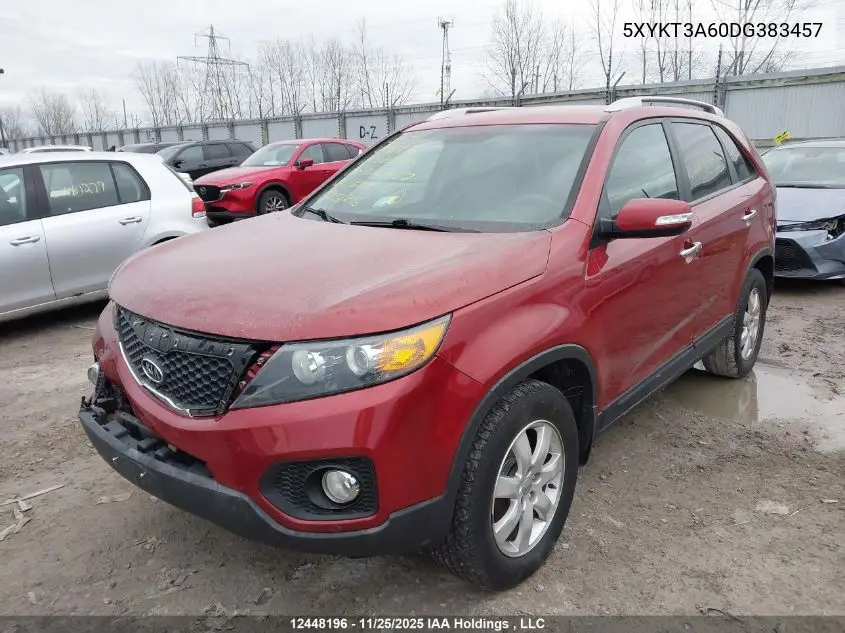 5XYKT3A60DG383457 2013 Kia Sorento Lx