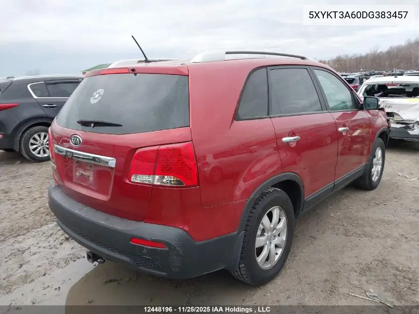 5XYKT3A60DG383457 2013 Kia Sorento Lx