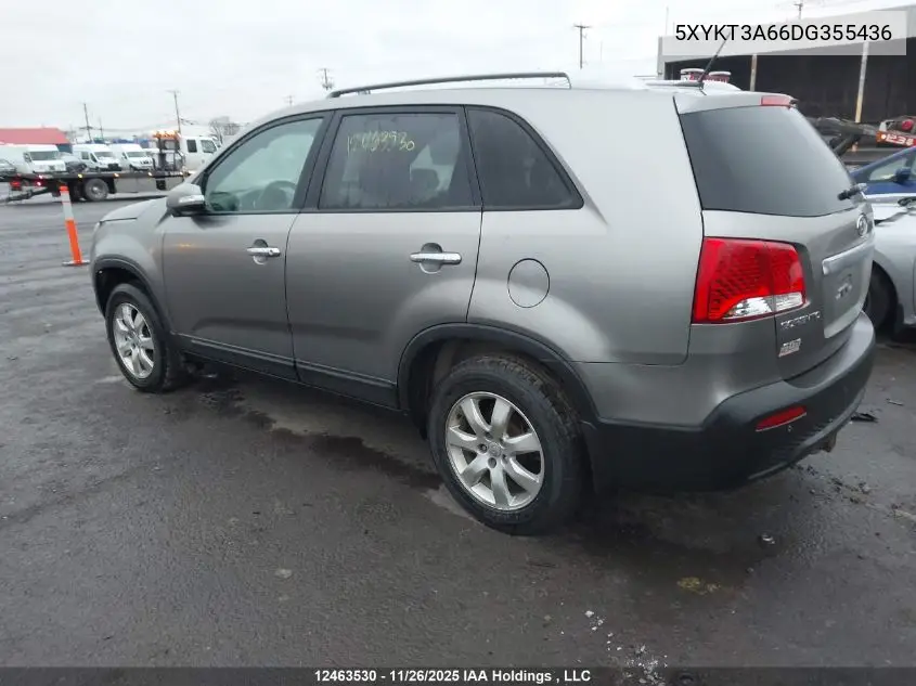 5XYKT3A66DG355436 2013 Kia Sorento Lx