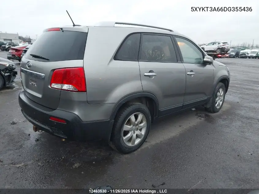 5XYKT3A66DG355436 2013 Kia Sorento Lx
