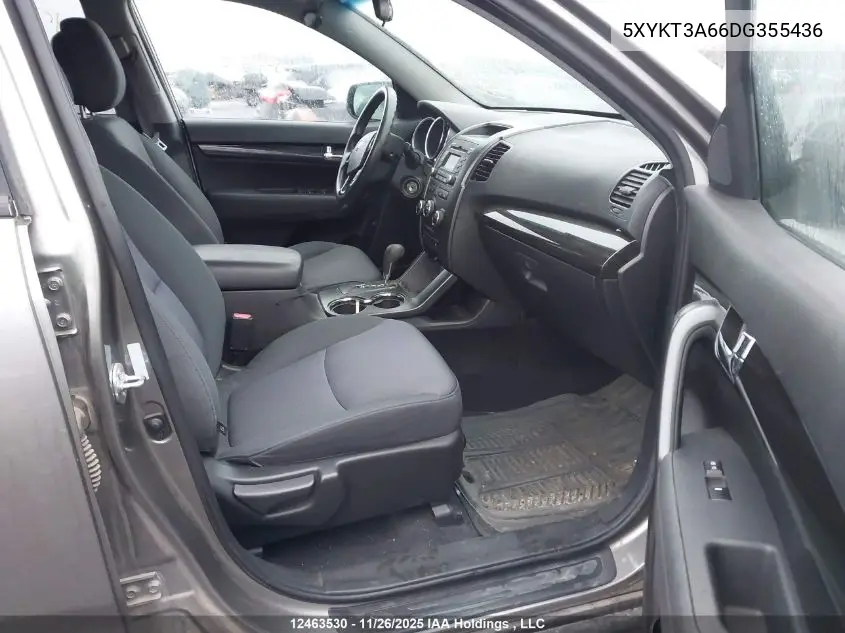 5XYKT3A66DG355436 2013 Kia Sorento Lx