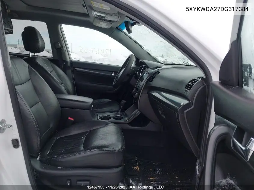 5XYKWDA27DG317384 2013 Kia Sorento