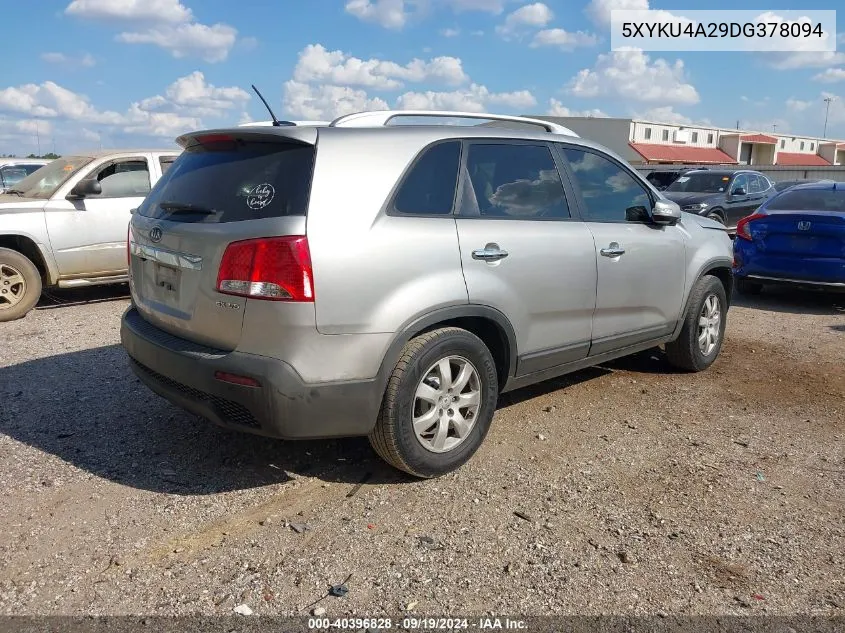 5XYKU4A29DG378094 2013 Kia Sorento Ex V6