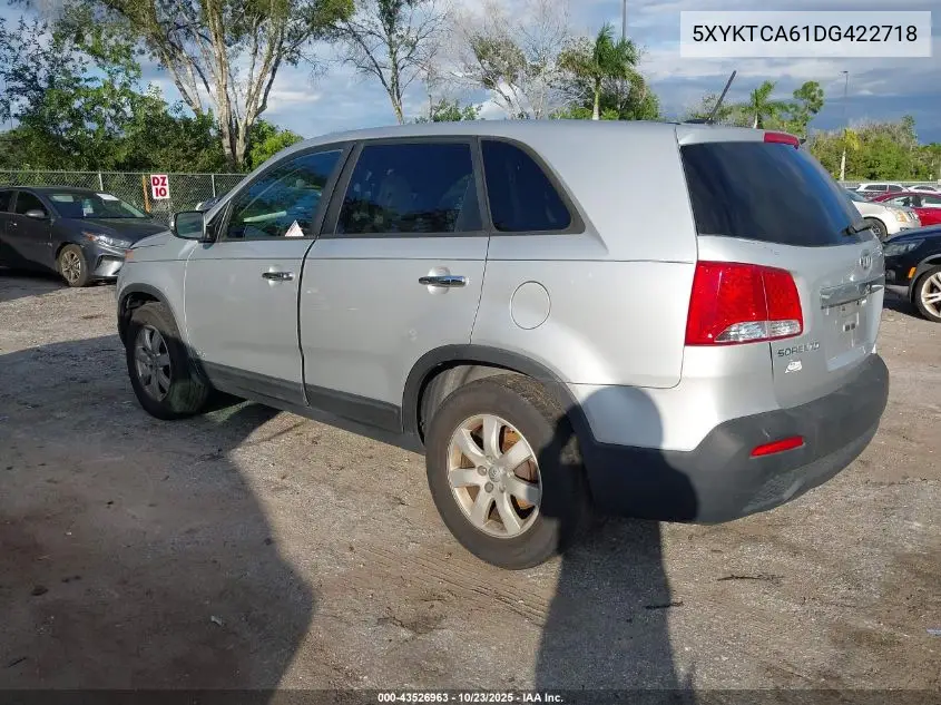 5XYKTCA61DG422718 2013 Kia Sorento Lx