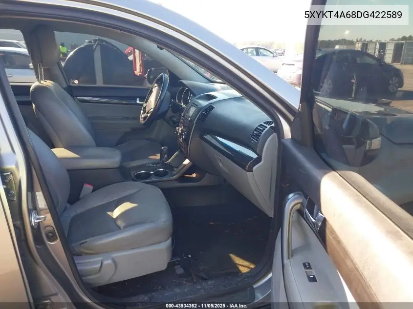 5XYKT4A68DG422589 2013 Kia Sorento Lx