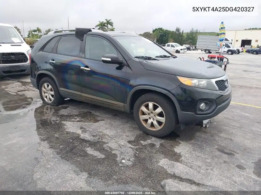 5XYKT4A25DG420327 2013 Kia Sorento Lx V6