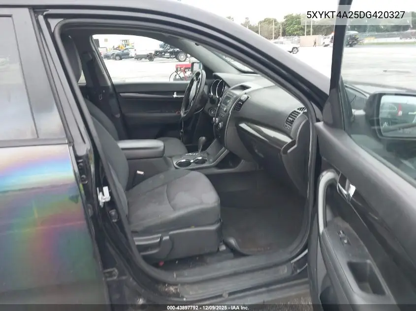 5XYKT4A25DG420327 2013 Kia Sorento Lx V6