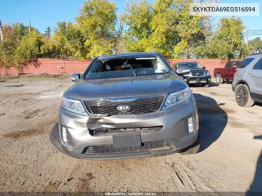 5XYKTDA69EG516594 2014 Kia Sorento Lx