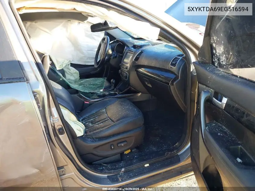 5XYKTDA69EG516594 2014 Kia Sorento Lx