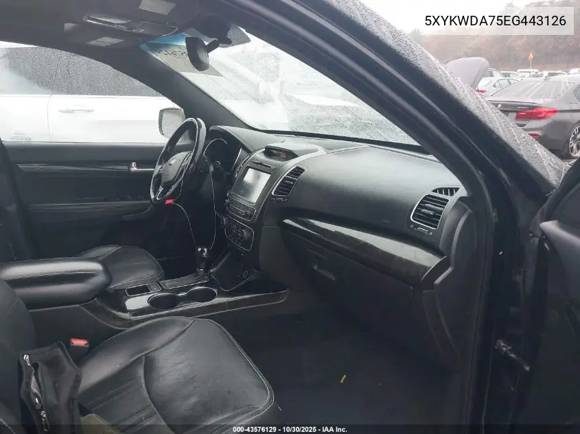 5XYKWDA75EG443126 2014 Kia Sorento Limited V6