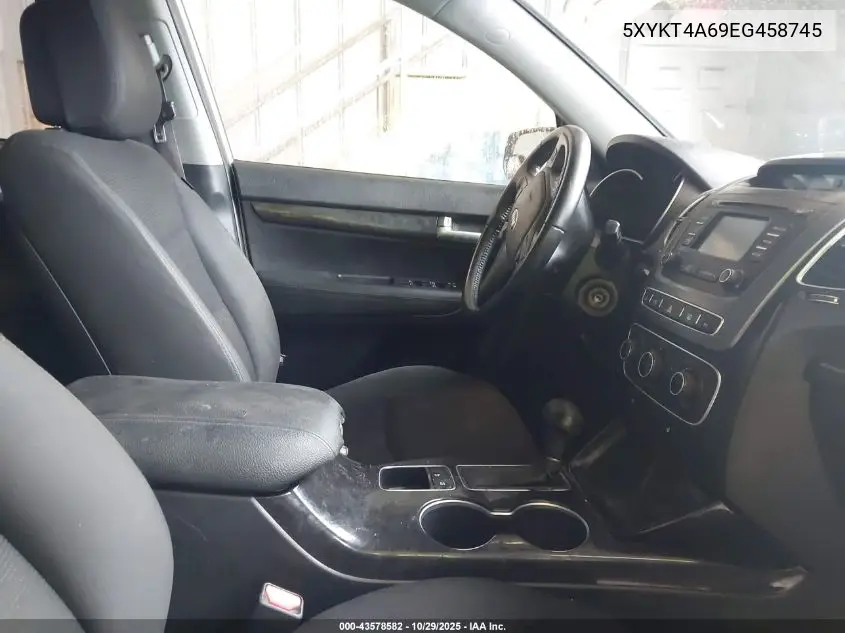 5XYKT4A69EG458745 2014 Kia Sorento Lx
