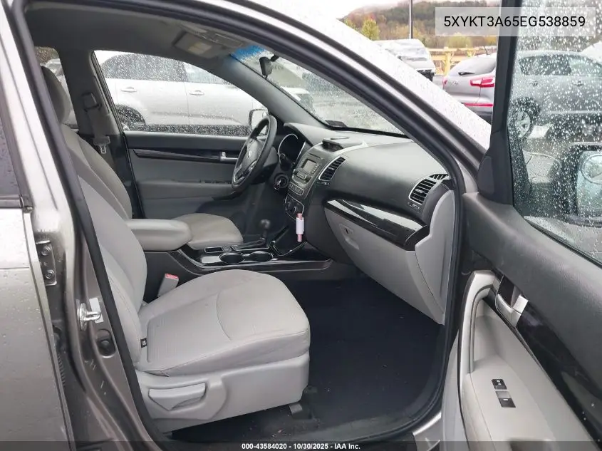 5XYKT3A65EG538859 2014 Kia Sorento Lx