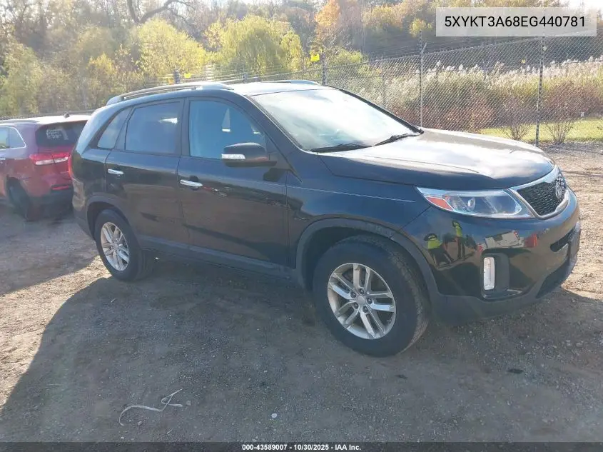 5XYKT3A68EG440781 2014 Kia Sorento Lx