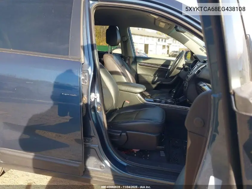 5XYKTCA68EG438108 2014 Kia Sorento Lx