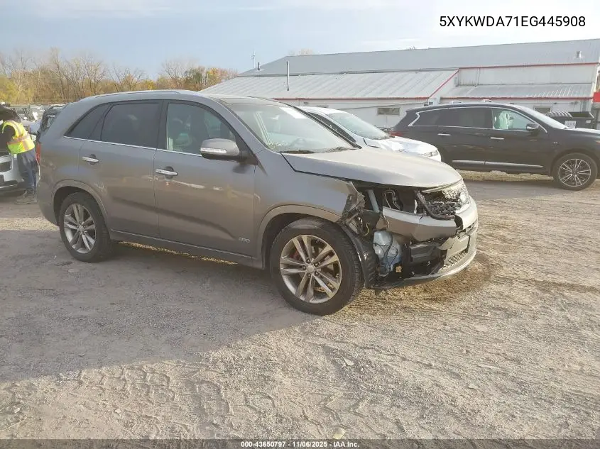 5XYKWDA71EG445908 2014 Kia Sorento Limited V6