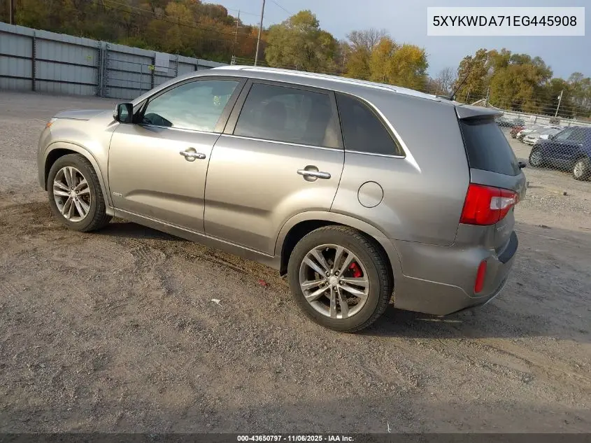5XYKWDA71EG445908 2014 Kia Sorento Limited V6
