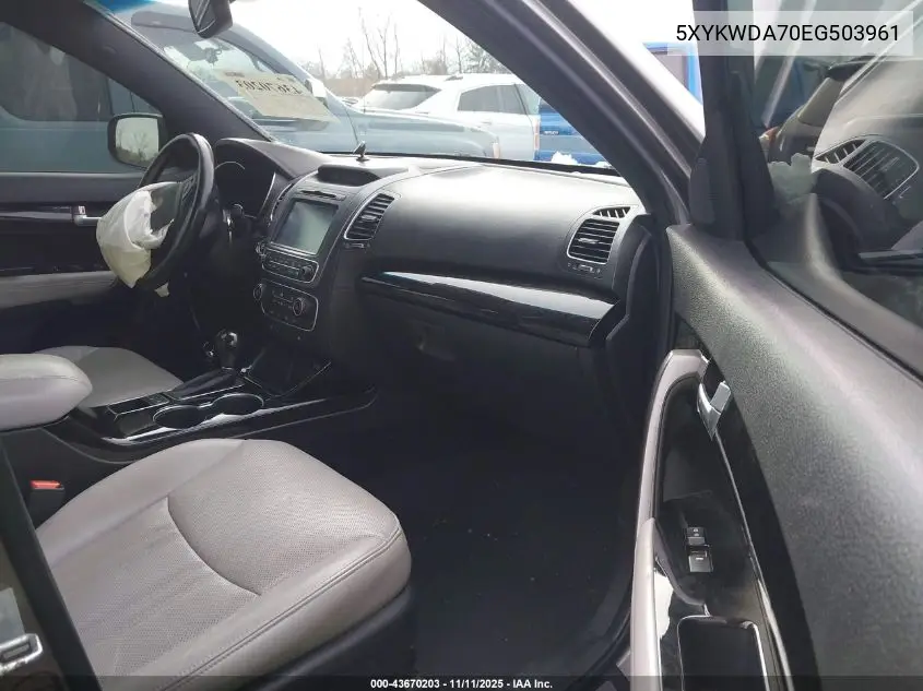 5XYKWDA70EG503961 2014 Kia Sorento Limited V6