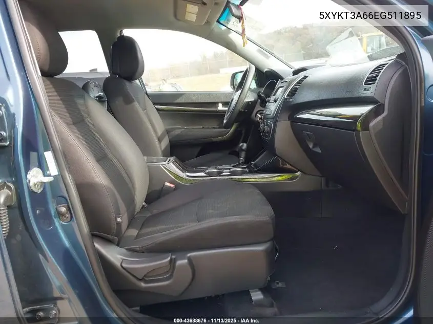 5XYKT3A66EG511895 2014 Kia Sorento Lx