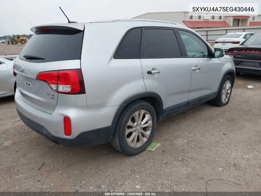5XYKU4A75EG430446 2014 Kia Sorento Ex V6
