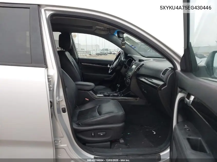 5XYKU4A75EG430446 2014 Kia Sorento Ex V6