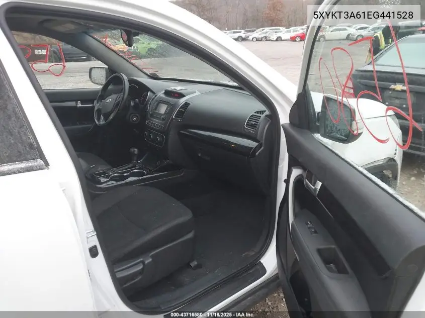 5XYKT3A61EG441528 2014 Kia Sorento Lx