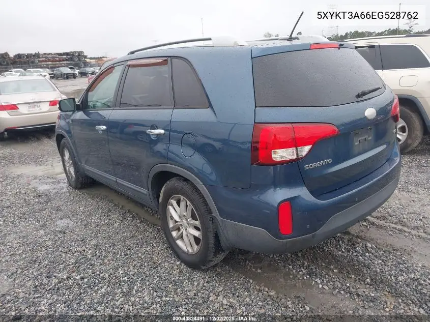 5XYKT3A66EG528762 2014 Kia Sorento Lx