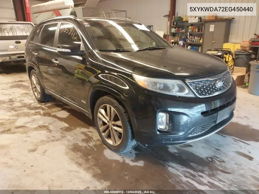 5XYKWDA72EG450440 2014 Kia Sorento Limited V6