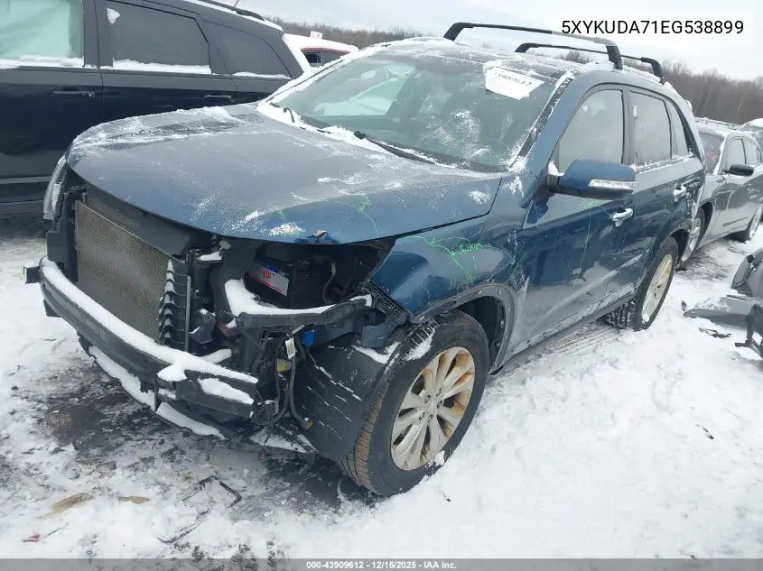 5XYKUDA71EG538899 2014 Kia Sorento Ex V6